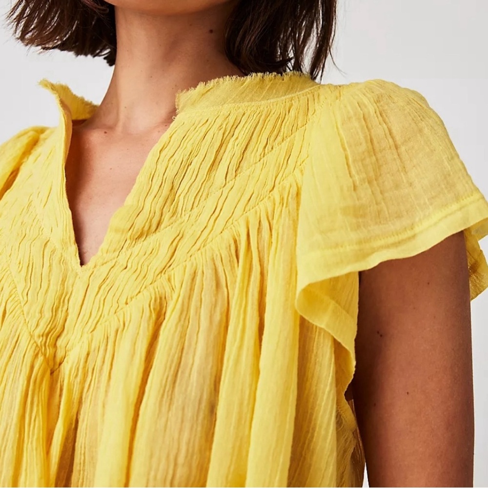 NWT Beautiful Flowy Free People Padma Top